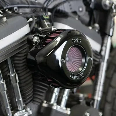 S&S Cycle Black Air Stinger Stealth Cleaner Air Filter Kit 07+ Harley Sportster • $359.95