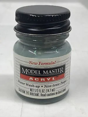 Testors Acrylic Model Master Hellblau Rlm 78 New Old Stock • $7.95