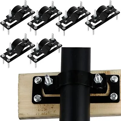Hottoby 60MM 2-3/8  Fence Brackets For Wood/Metal/Electrophoretic Paint Fence • $49.99