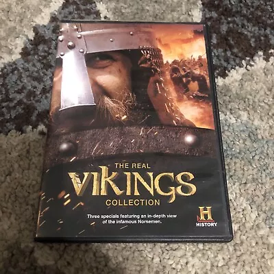 The Real Vikings Collection (DVD 2013) Three History Channel Specials 144 Mins • $8.49