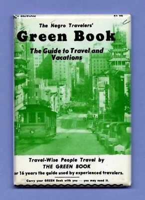 Green Book Cover *2x3 Fridge Magnet* Travel Guide African Americans Racism Black • $8.95