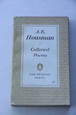 Collected Poems – A.E. Housman – PB – Penguin - Good • £3.99