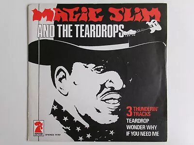 Magic Slim & The Teardrops Ep Teardrop Rooster Blues R 707 Electric Blues • $4.96