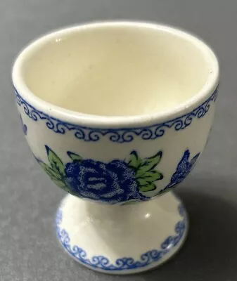 Vintage Masons Regency England C4475 RD No 821349 Blue Rose Egg Cup • $19.99