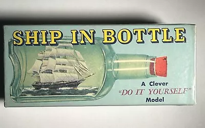 Vintage “Do It Yourself”  Cutty Sark In A Bottle Plastic Scale Model Kit • $7.99