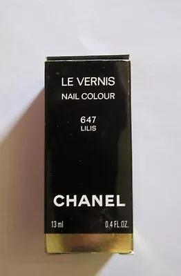 Chanel LE VERNIS Nail Colour No 647  (LILIS)  1 X 13ml  • £16.99