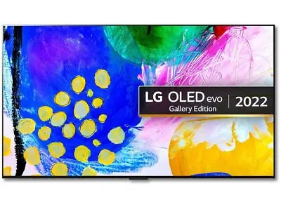 LG OLED55G26LA 55  OLED Evo Gallery Edition G2 4K Smart TV • £899