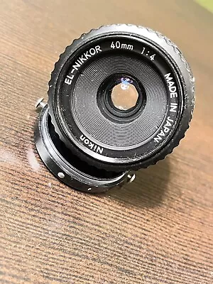 Vintage Mint Nikon EL Nikkor 40mm F4 N Enlargement Lens For M39 Mount From JAPAN • $110