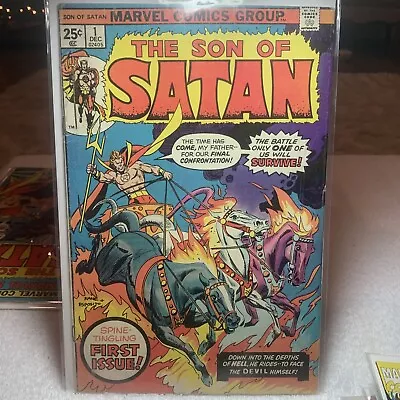 SON OF SATAN #1 1975 MARVEL Vintage Comics Silver Age Bronze Age 3.5-4.5 Box1 • $49.99