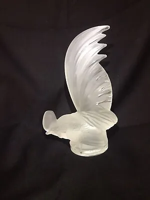 R. Lalique Rooster Figure Coq Nain Car Mascot • $300