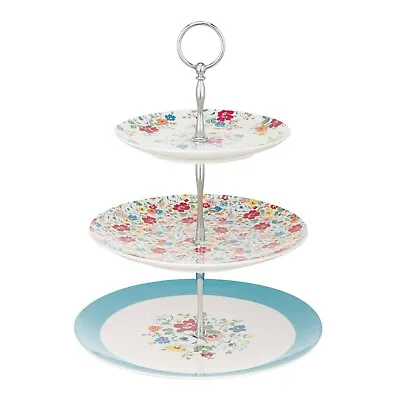 £30 • Buy Cath Kidston 3 Tier Clifton Rose Cake Stand