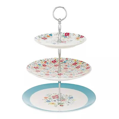 £30 • Buy Cath Kidston 3 Tier Clifton Rose Cake Stand