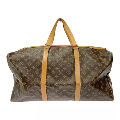 LOUIS VUITTON M41622 Monogram PVC Sac Souple55 Brown 260960 Boston Bag • £261.39