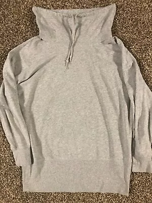 Victorias Secret Womens Large Cowl Gray Pullover Sweater • $5.49