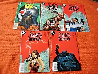 Batman Vengeance Of Bane Ii The Redemption Special 95 Bane Of The Demon 1 2 3 4 • £100