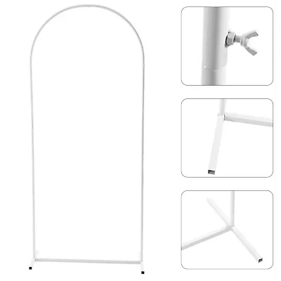 Arched Backdrop Stand Party Background Rack Metal Iron Frame Wedding Decor US • $17.10