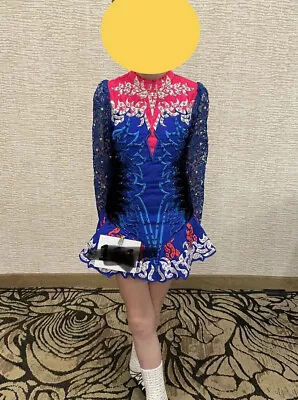 Irish Dance Dress Pink And Blue • $370