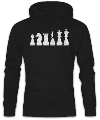 Chess II Hoodie Sweatshirt Checkmated King Queen Rook Bishop Knight Tournament • $65.95