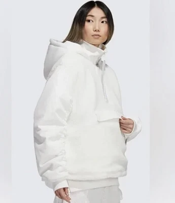 £67.99 • Buy Adidas Ivy Park Beyoncé Teddy Fluffy Fleece Borg Sherpa Jacket Hoodie Jumper Top