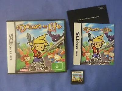 Drawn To Life Nintendo DS Complete With Manual • $12.45