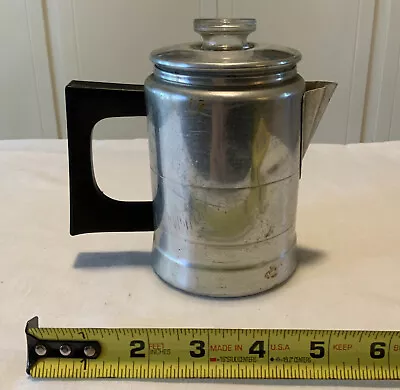 Vintage Small Aluminum Coffee Pot • $10