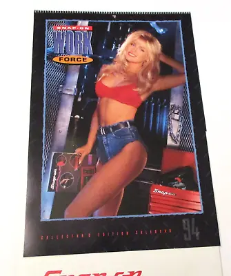 Nos Vintage 1994 Snap-on Tools Sexy Girls Workforce Advertising Calendar ~ W@w ~ • $9.99