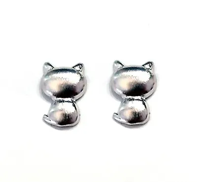 £3.15 • Buy Genuine Silver 925 Ear Stud Earrings Snow Rabbit Cat Star Wing Crown Ribbon UK