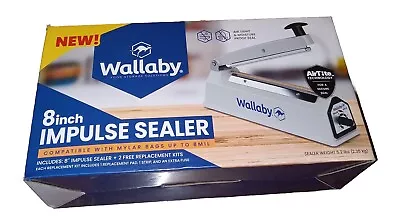 Wallaby 8   Impulse Sealer - Manual Heat Sealer Machine For Mylar Bags  • $39.99