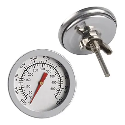 Stainless Steel Oven Thermometer Temperature Gauge For Pizza Ovens BBQ Cooker Z1 • $7.92