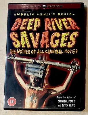 Deep River Savages DVD - New Sealed - Umberto Lenzi - Hardgore R2 Nasty • £7.95