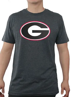 $14.95 • Buy Georgia Bulldogs Mens Charcoal Slimmer-Fit Icon Logo T Shirt