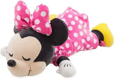 Disney Parks Cuddleez Minnie Mouse Soft Squish Pillow Large Plush 25  • $46.99