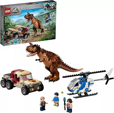 LEGO 76941 Jurassic World: Carnotaurus Dinosaur Chase Brand New Sealed • $85