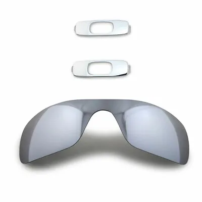 $19.99 • Buy New Oakley Batwolf Icons Trim Polarized Replacement HD Lenses Package Chrome