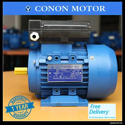 Electrical Motor Single Phase 240v REVERSIBLE CSCR W/ B3 Foot Mount • $239.60