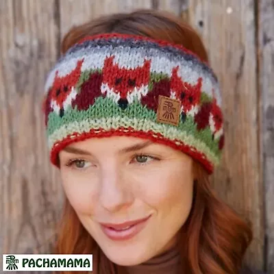 Pachamama -   Wool Fox Headband / Ear Warmer • £14.95