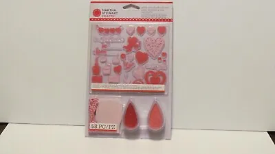 Martha Stewart Valentine Stamp And Ink Set With Gift Tags Factory Sealed • $9.99