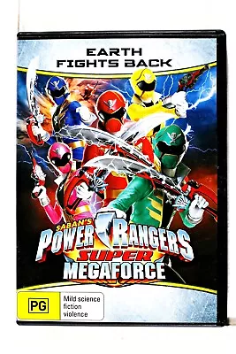 Power Rangers Super Megaforce - Earth Fights Back : DVD Reg 4 New Unsealed • $10.21