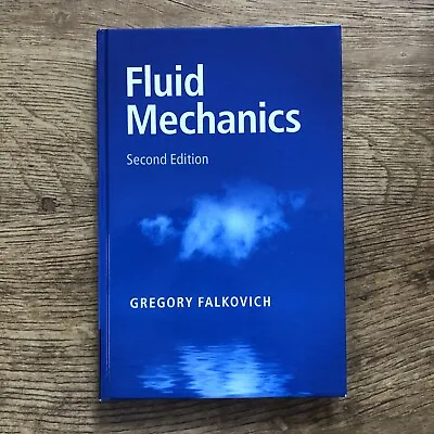 £21.50 • Buy Fluid Mechanics, Falkovich, Gregory,  Hardback