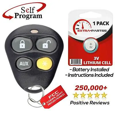 New Replacement Dei Viper 4 Btn Yellow Keyless Remote Key Fob For EZSDEI474V • $17.95