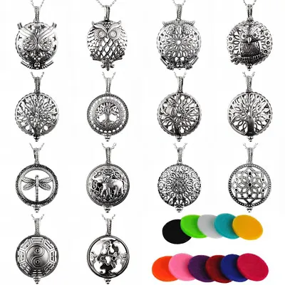 $3.18 • Buy Tree Of Life Aromatherapy Perfume Essential Oil Diffuser Necklace Pendant Locket