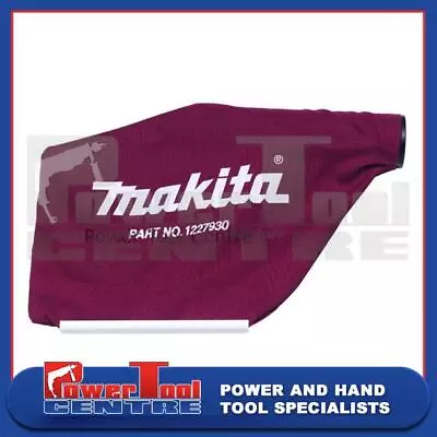 £17.49 • Buy Genuine Makita Large Cloth Planer Dust Bag DKP180 KP0800K 18v Cordless LXT S40L