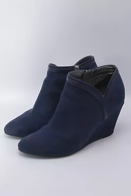 Xappeal Navy Blue Womens Booties Size 8 Mint Condition • $35.98