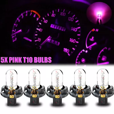 NEW Dash Instrument Cluster Gauge Pink LED LIGHT BULB KIT Fit 99-02 Ford Mustang • $16.24