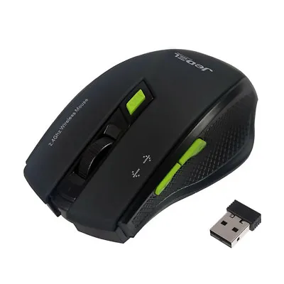 £6.95 • Buy Jedel Wireless Optical Scroll DPI Gaming Mouse Cordless For PC Computer Laptop 