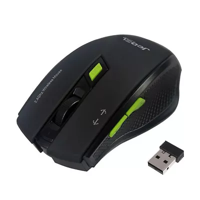 £6.95 • Buy Jedel Wireless Optical Scroll DPI Gaming Mouse Cordless For PC Computer Laptop 