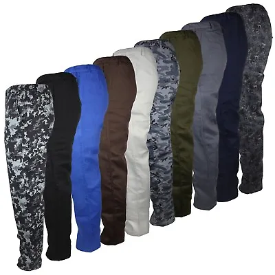 Mens Cargo Pant Combat Relax Cotton Trouser Size 30-48  Leg Length-29 31 33  Men • £5.95