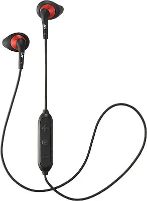 JVC Bluetooth Earbuds Wireless Sweatproof Sport Headphones Black Gum HAEN10BTB • $9.99