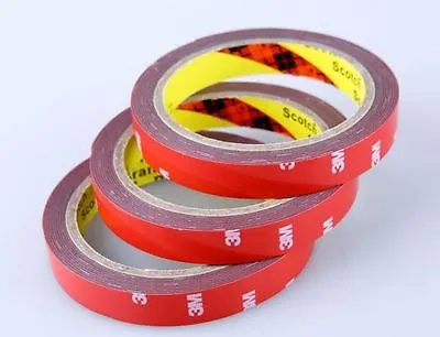 3M X46101220 MM Vehicle Double Sided Sticker Car Adhesive Acrylic Tape  • £5.29