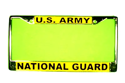 Military License Plate Frame:u.s. Army/national Guard-0234by • $19.95